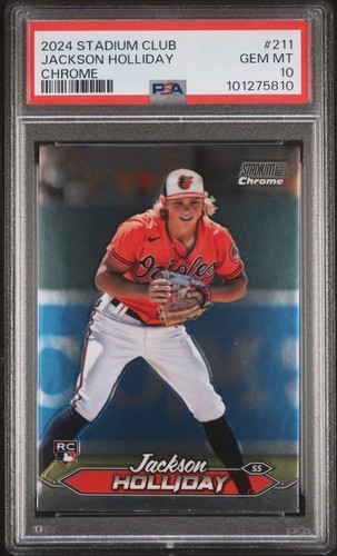 2024 Topps Stadium Club Jackson Holliday [Chrome] #211 card