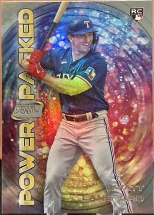 2024 Topps Stadium Club Power Packed Wyatt Langford #PP-29 card