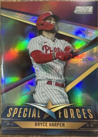 2024 Topps Stadium Club Special Forces Bryce Harper #SF-15 card