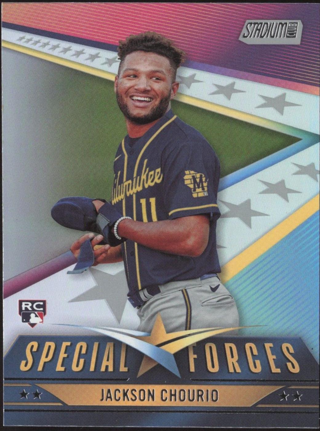 2024 Topps Stadium Club Special Forces Jackson Chourio #SF-4 card