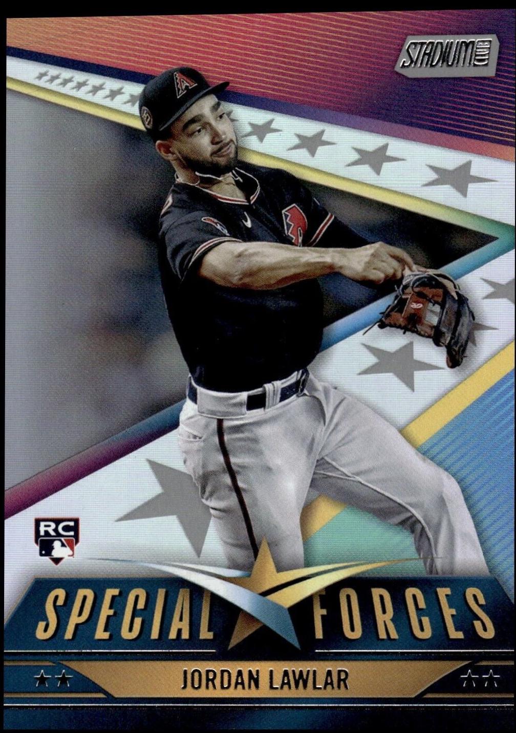 2024 Topps Stadium Club Special Forces Jordan Lawlar #SF-24 card