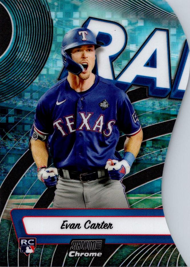 2024 Topps Stadium Club Triumvirates Evan Carter #TRI-22 card