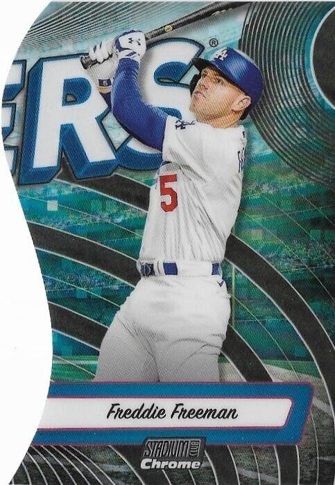 2024 Topps Stadium Club Triumvirates Freddie Freeman #TRI-3 card