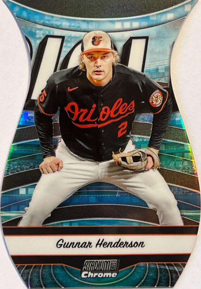 2024 Topps Stadium Club Triumvirates Gunnar Henderson #TRI-29 card