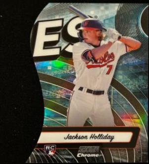 2024 Topps Stadium Club Triumvirates Jackson Holliday #TRI-30 card