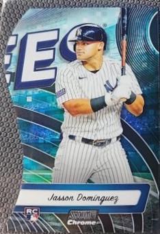 2024 Topps Stadium Club Triumvirates Jasson Dominguez #TRI-9 card