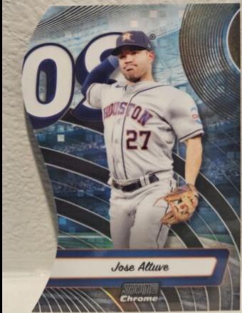 2024 Topps Stadium Club Triumvirates Jose Altuve #TRI-6 card