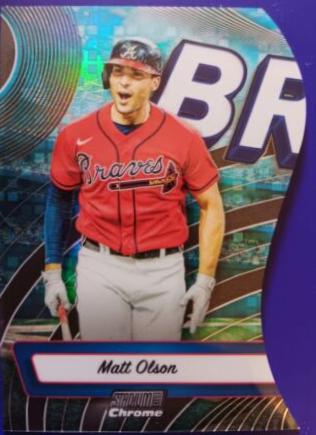 2024 Topps Stadium Club Triumvirates Matt Olson #TRI-10 card