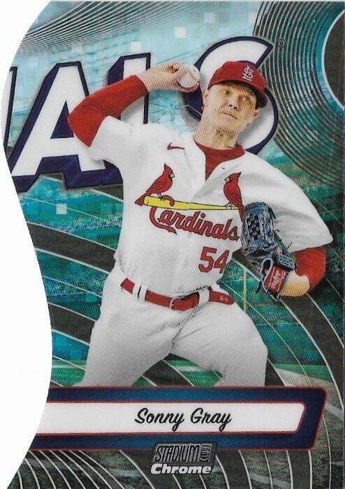 2024 Topps Stadium Club Triumvirates Sonny Gray #TRI-21 card
