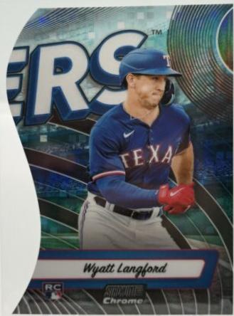 2024 Topps Stadium Club Triumvirates Wyatt Langford #TRI-24 card