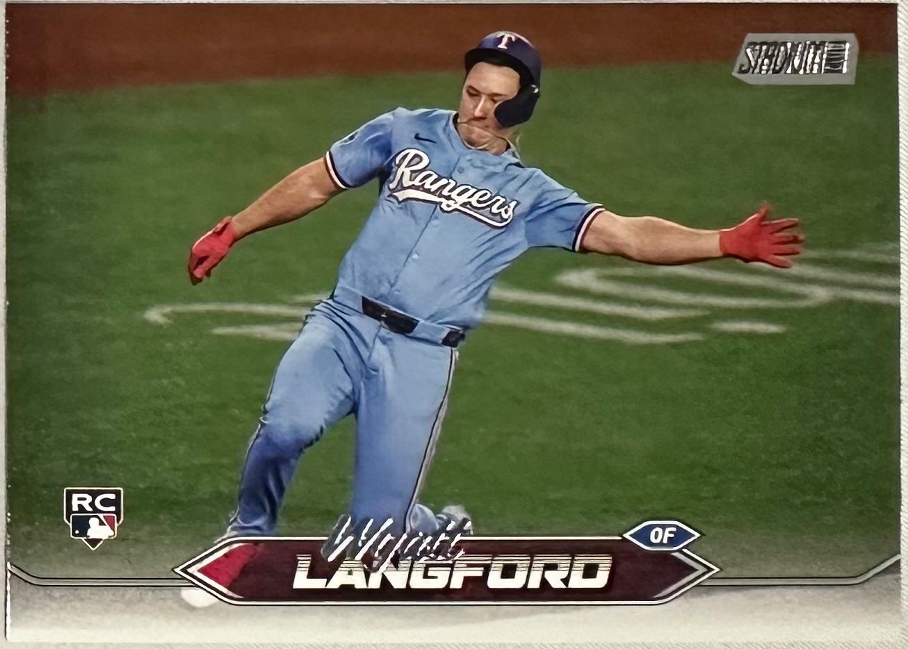 2024 Topps Stadium Club Wyatt Langford #30 card