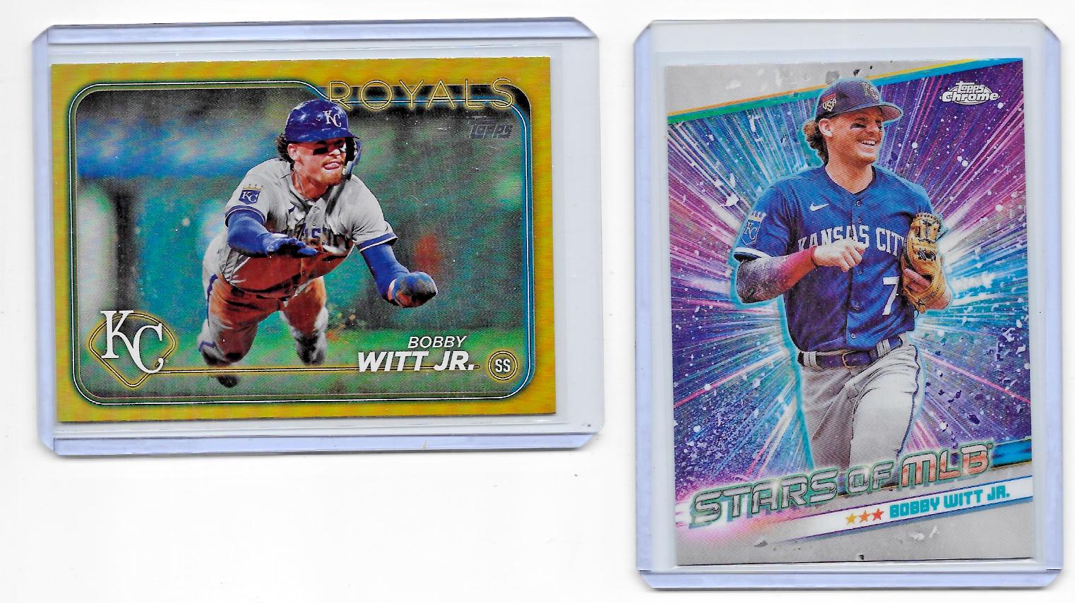 2024 Topps Stars of MLB Chrome Bobby Witt Jr. #CSMLB-17 card