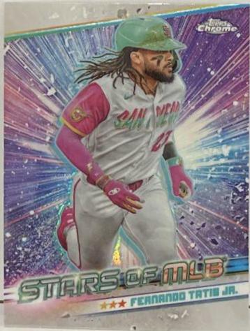 2024 Topps Stars of MLB Chrome Fernando Tatis Jr. #CSMLB-15 card