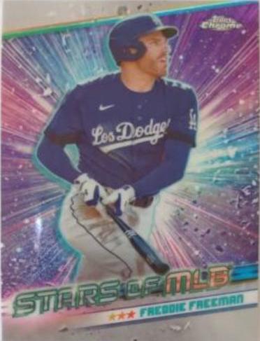 2024 Topps Stars of MLB Chrome Freddie Freeman #CSMLB-26 card