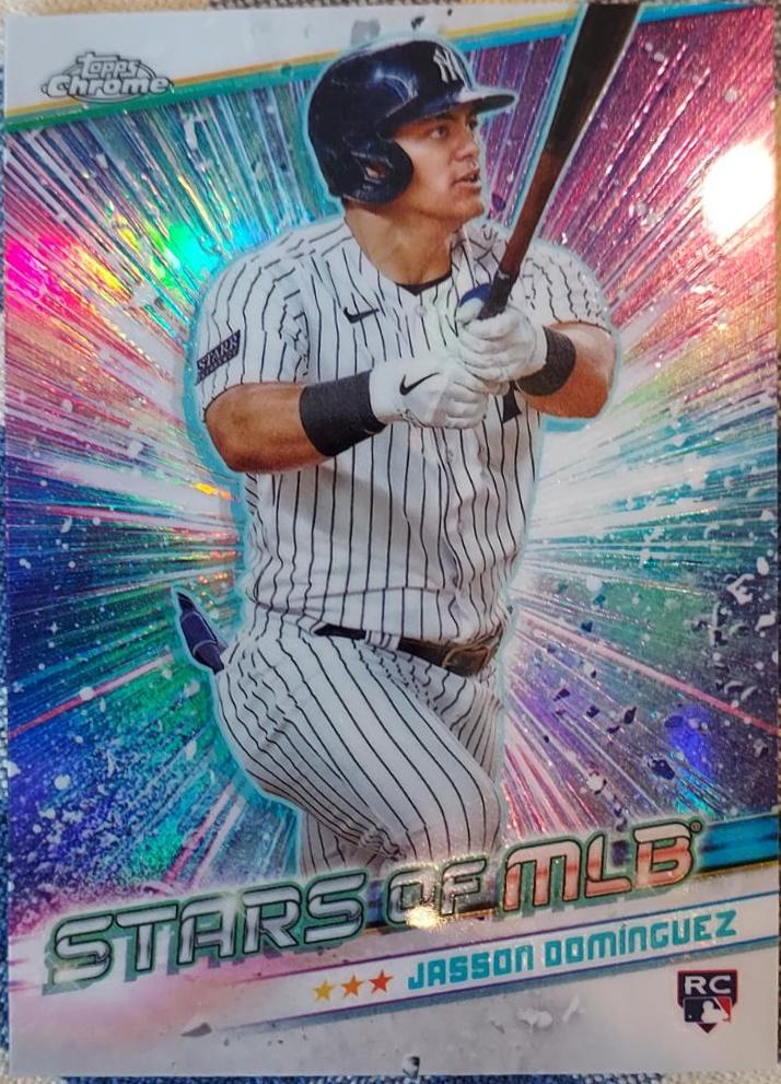 2024 Topps Stars of MLB Chrome Jasson Dominguez #CSMLB-35 card