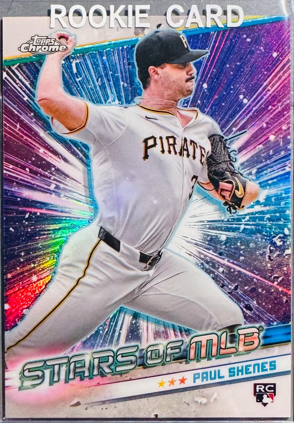 2024 Topps Stars of MLB Chrome Paul Skenes #CSMLB-64 card