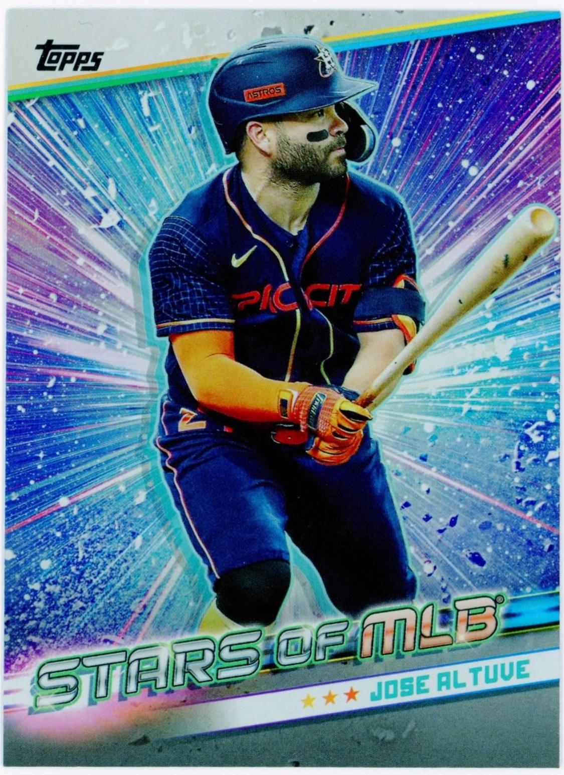 2024 Topps Stars of MLB Jose Altuve #SMLB-40 card