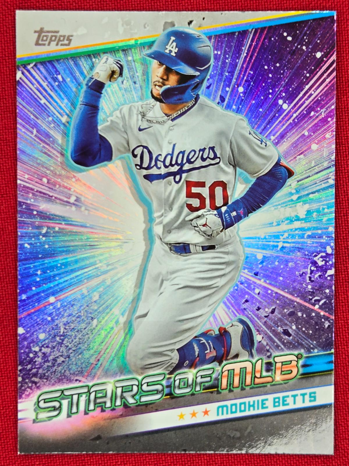 2024 Topps Stars of MLB Mookie Betts #SMLB-9 card