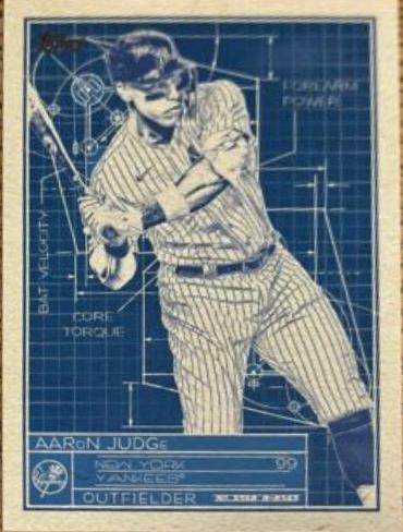 2024 Topps Superstar Blueprint Aaron Judge #SB-1 card