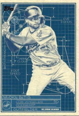2024 Topps Superstar Blueprint Mookie Betts #SB-17 card