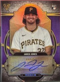 2024 Topps Triple Threads Rookie Autograph Jared Jones #RA-JJO card