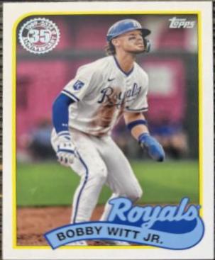 2024 Topps Update 1989 Bobby Witt Jr. #89US-48 card
