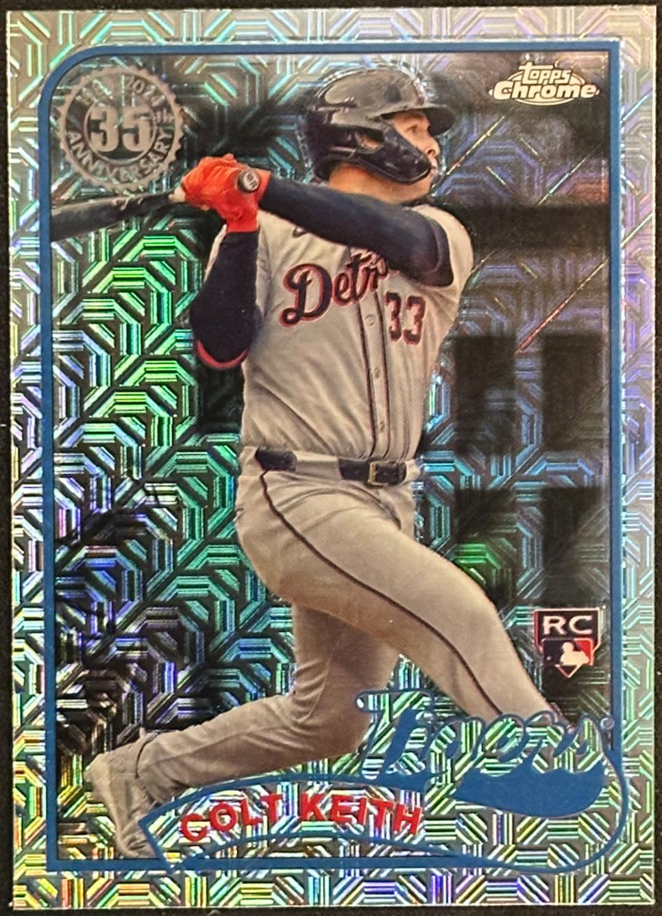 2024 Topps Update 1989 Chrome Silver Pack Colt Keith #T89CU-7 card