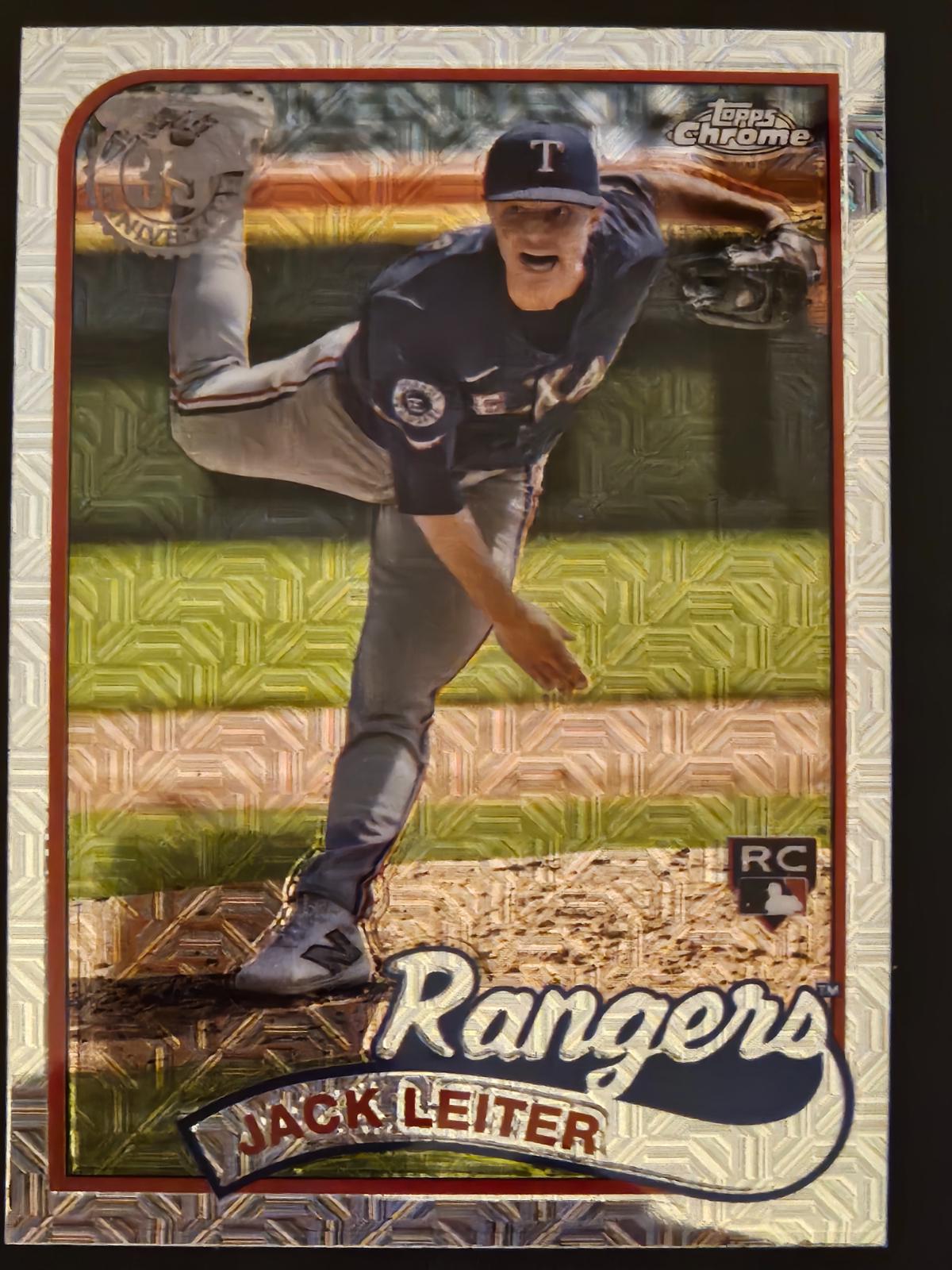 2024 Topps Update 1989 Chrome Silver Pack Jack Leiter #T89CU-19 card