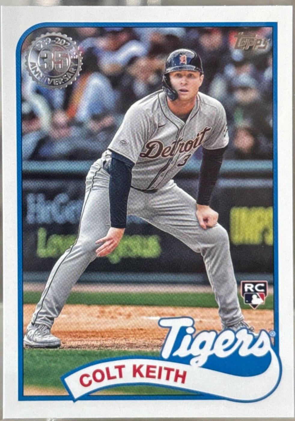 2024 Topps Update 1989 Colt Keith #89US-13 card