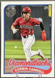 2024 Topps Update 1989 Corbin Carroll #89US-23 card