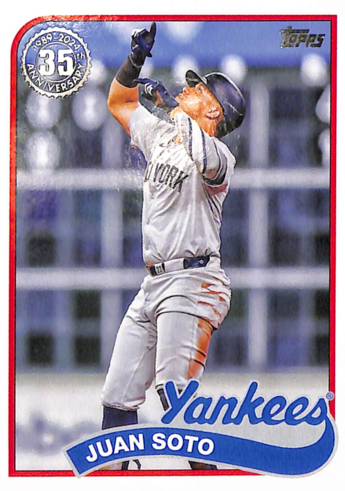 2024 Topps Update 1989 Juan Soto #89US-31 card