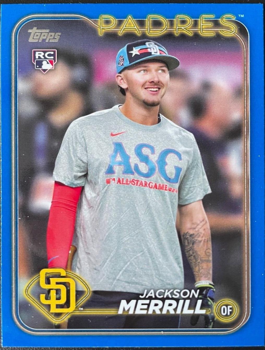 2024 Topps Update All-Star Game Jackson Merrill [Blue] #ASG-49 card