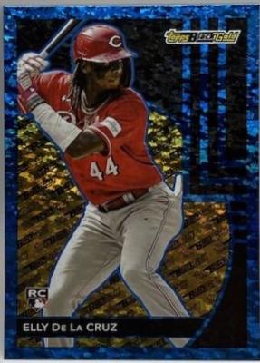 2024 Topps Update Black Gold Elly De La Cruz [Blue] #BG-6 card