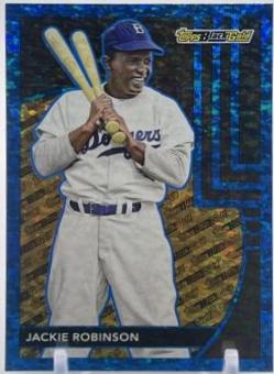 2024 Topps Update Black Gold Jackie Robinson [Blue] #BG-20 card