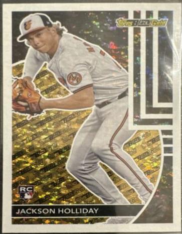 2024 Topps Update Black Gold Jackson Holliday #BG-24 card
