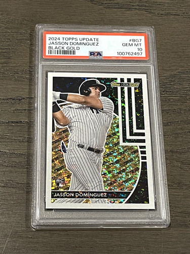 2024 Topps Update Black Gold Jasson Dominguez #BG-7 card