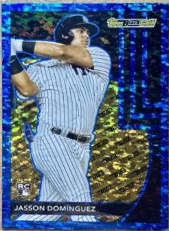 2024 Topps Update Black Gold Jasson Dominguez [Blue] #BG-7 card