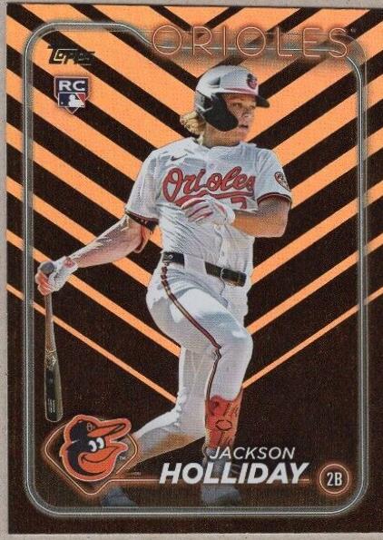 2024 Topps Update Jackson Holliday [Holiday] #US50 card