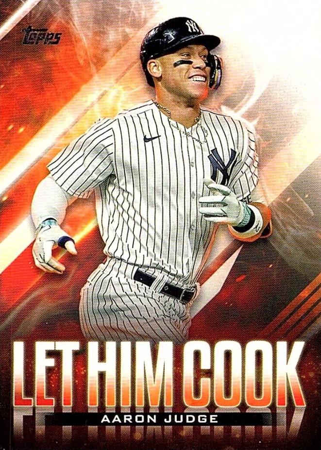 2024 Topps Update Let Him Cook Aaron Judge #LHC-8 card