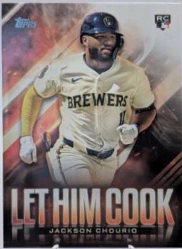 2024 Topps Update Let Him Cook Jackson Chourio #LHC-19 card