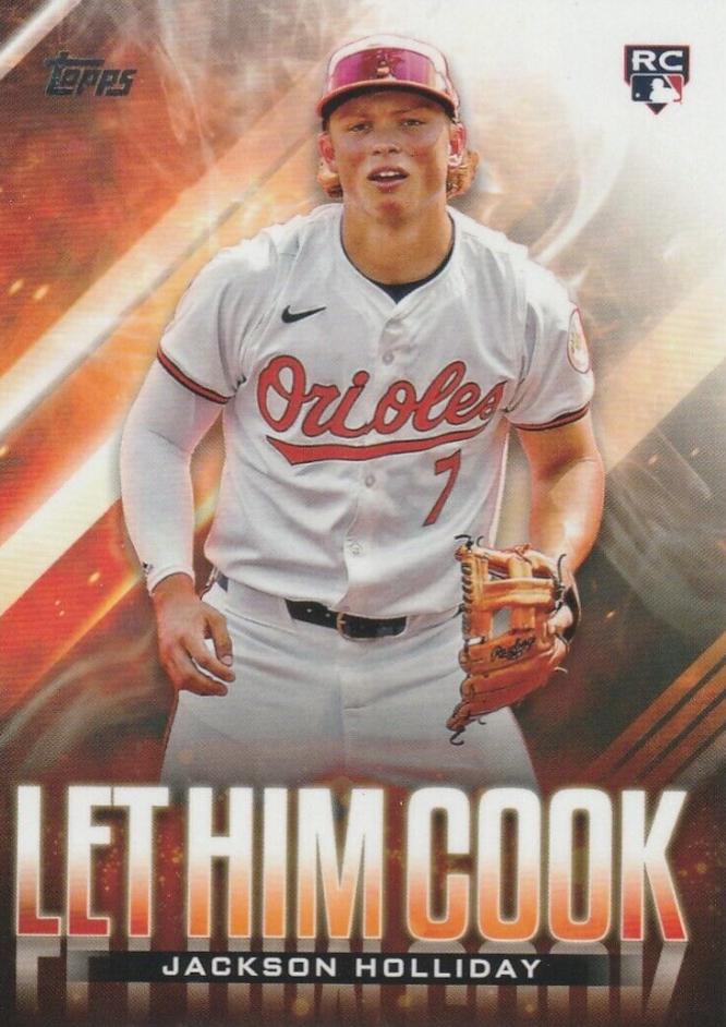 2024 Topps Update Let Him Cook Jackson Holliday #LHC-25 card
