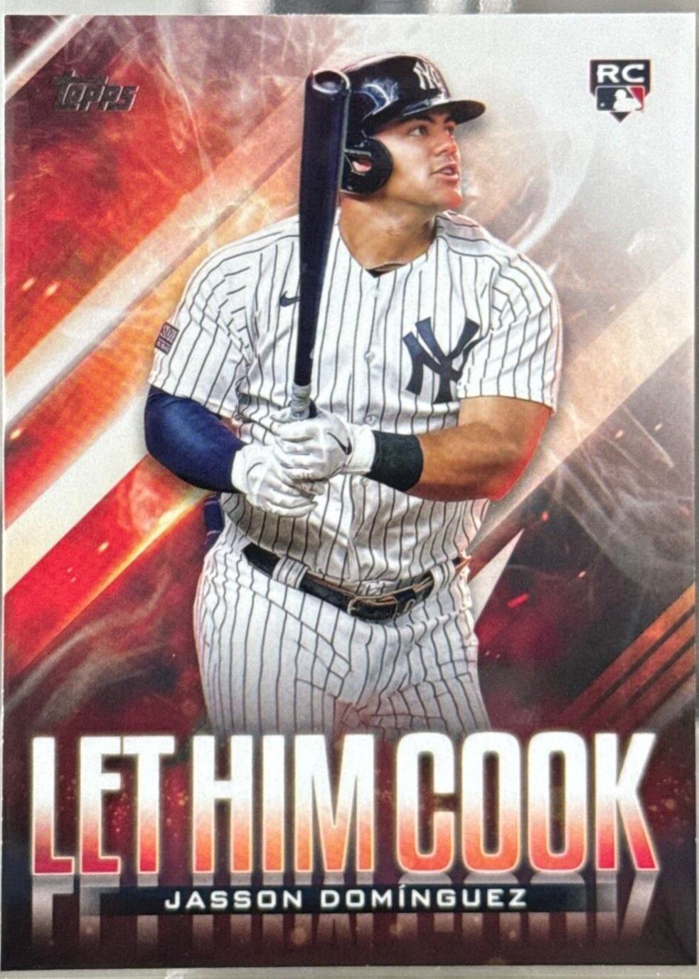 2024 Topps Update Let Him Cook Jasson Dominguez #LHC-7 card