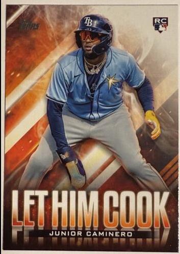 2024 Topps Update Let Him Cook Junior Caminero #LHC-13 card