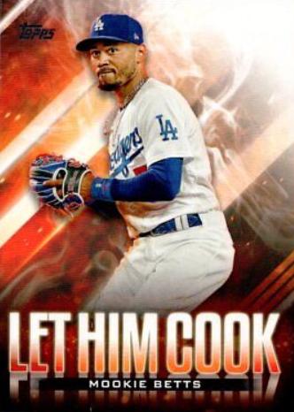 2024 Topps Update Let Him Cook Mookie Betts #LHC-17 card