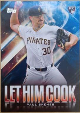 2024 Topps Update Let Him Cook Paul Skenes [Blue] #LHC-12 card
