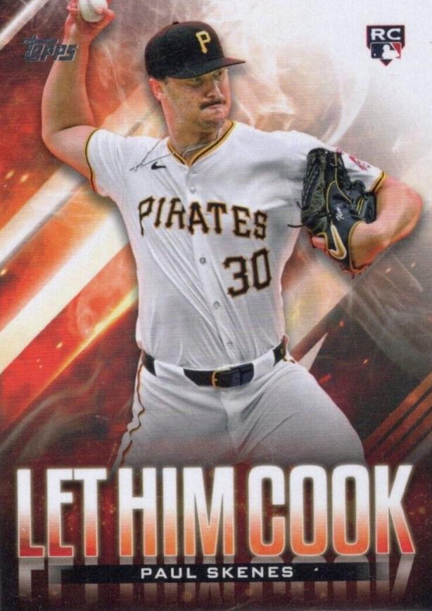 2024 Topps Update Let Him Cook Paul Skenes #LHC-12 card