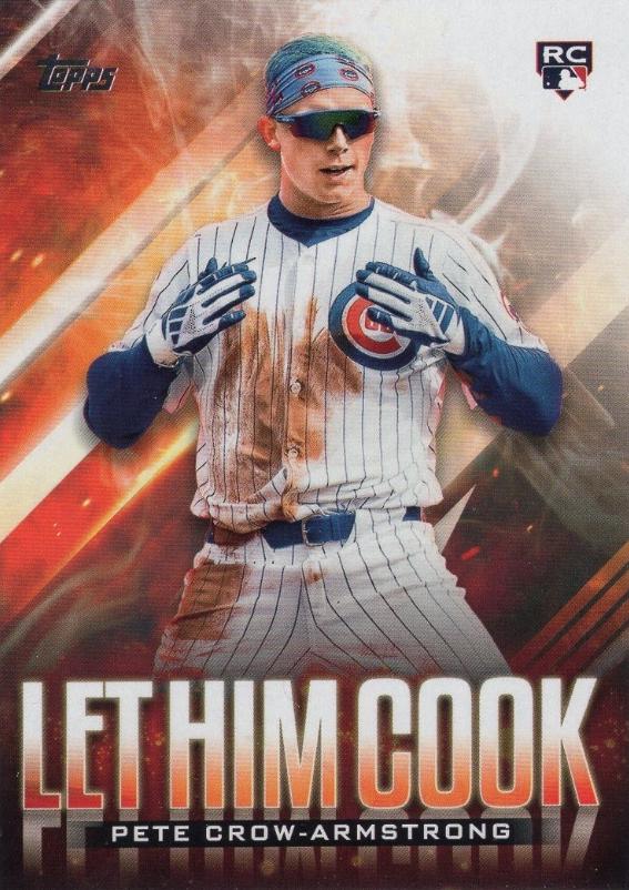 2024 Topps Update Let Him Cook Pete Crow-Armstrong #LHC-18 card