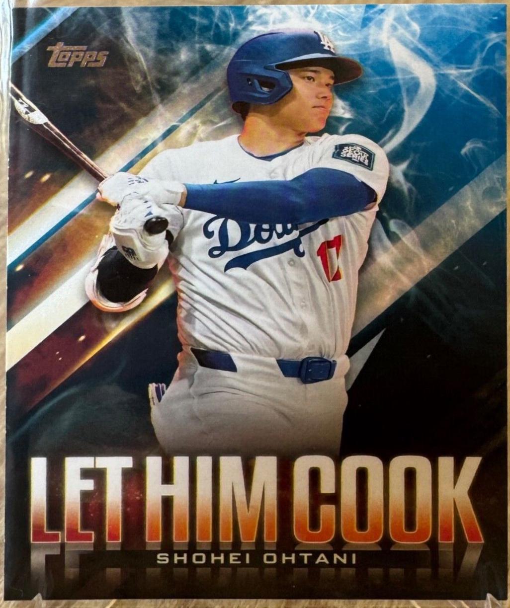 2024 Topps Update Let Him Cook Shohei Ohtani [Blue] #LHC-1 card