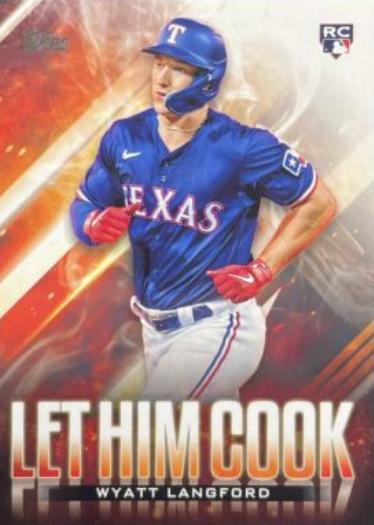 2024 Topps Update Let Him Cook Wyatt Langford #LHC-23 card