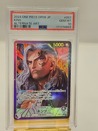 2024 Two Legends King [Alternate Art] #OP08-057 card
